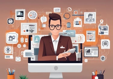 white and black abstract painting