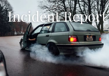 a car with a person standing in front of a car - KamBri Solutions