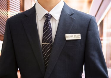 Badges magnétiques en aluminium