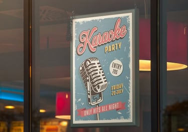 Affiches publicitaires pour extérieur