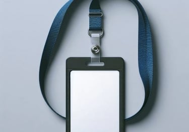 Porte-badges personnalisés