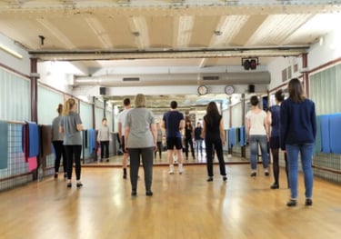 Cours débutants de claquettes au studio Kajyn à Paris 11e