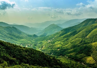 North East India green hills and waterfalls special LTC tour destination for nature lovers