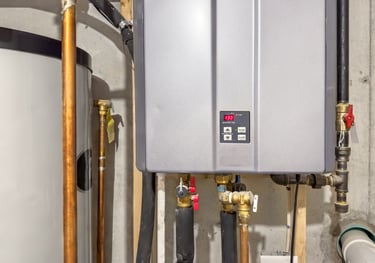 repair of a tankless water heater in Goodyear AZ