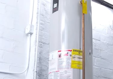 newly installed water heater in Buckeye by Goodyear Plumbing & Water Heater Repair