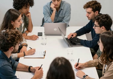 white and black abstract painting