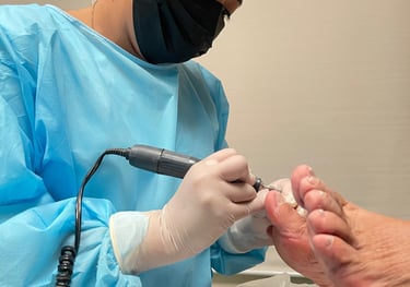 quiropodia preventiva , pie diabetico