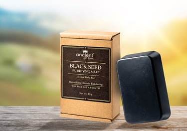 black seed herbal soap Ancient Gift Farm