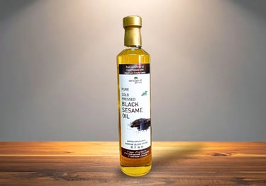 cold pressed black sesame oil Ancient Gift Farm