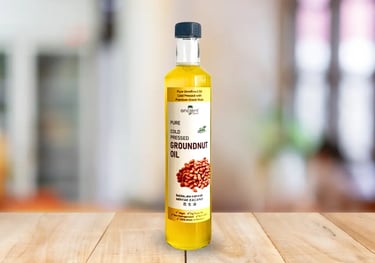 cold pressed groundnut oil Ancient Gift Farm