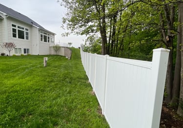 Fencing installed
