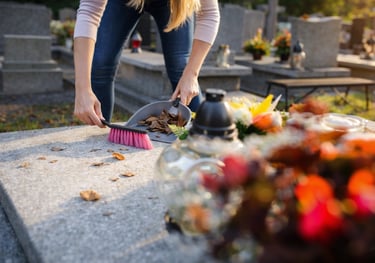 limpeza e manutenção de jazigo