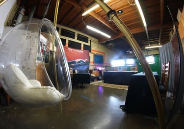 unique visual props for video photo podcast hub