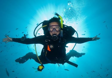 try-dive beginner experience in Funchal