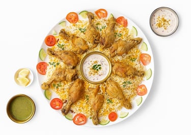 Chicken Biryani Platter for Family or group in Batangas. Philippines