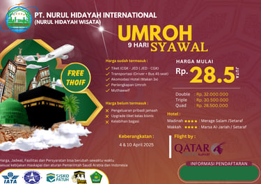 paket umroh syawal 2025