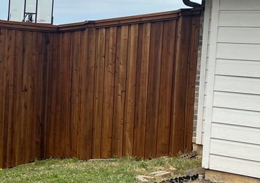 Brown Wood Fence
