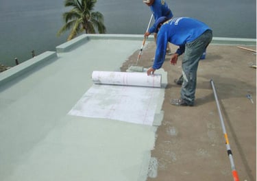 Commercial warehouse roof waterproofing services in Abu Dhabi