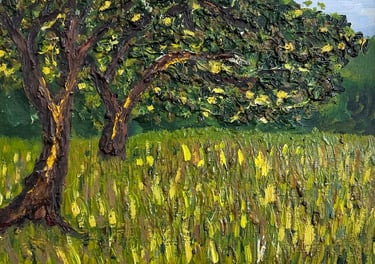 Павло Босий, етюд «В лимонних тонах», 1987