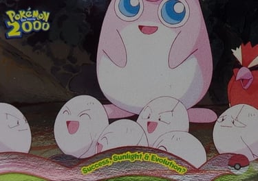 11 Success, Sunligth & Evolution ? Topps Pokémon The Movie 2000 silver foil