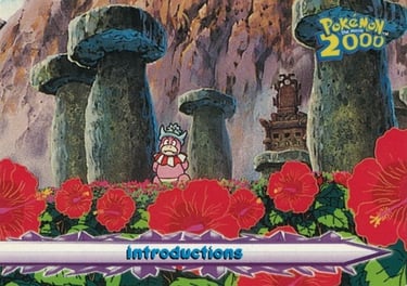 13 Introductions Topps Pokémon The Movie 2000