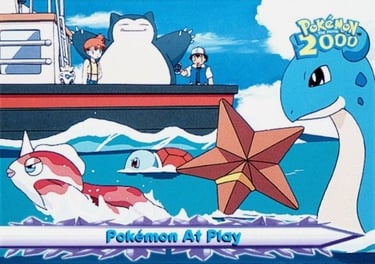 18 Pokemon At Play Topps Pokémon The Movie 2000