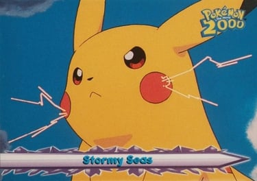 19 Stormy Seas Topps Pokémon The Movie 2000