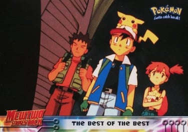 20 The Best Of The Best Topps Pokémon The First Movie