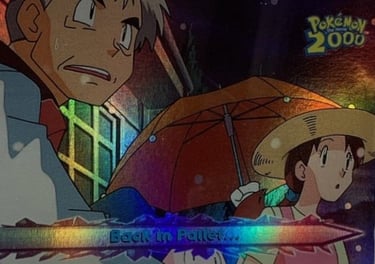 21 Back In Pallet... Topps Pokémon The Movie 2000 rainbow foil