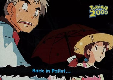 21 Back In Pallet... Topps Pokémon The Movie 2000 silver foil