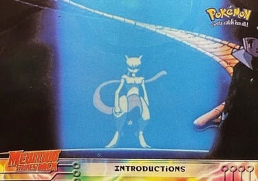 21 Introductions Topps Pokémon The First Movie