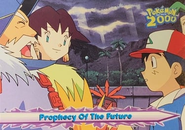 23 Prophecy Of The Future Topps Pokémon the movie 2000