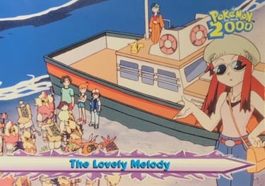 24 The Lovely Melody Topps Pokémon The Movie 2000