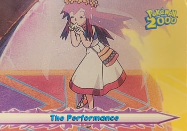 25 The Performance Topps Pokémon The Movie 2000