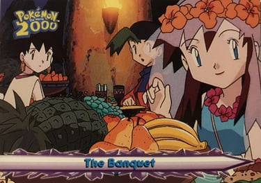 26 The Banquet Topps Pokémon The Movie 2000