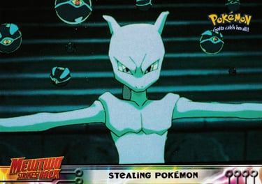 27 Stealing Pokémon Topps Pokémon The First Movie