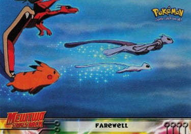 39 Farewell Topps Pokémon The First Movie