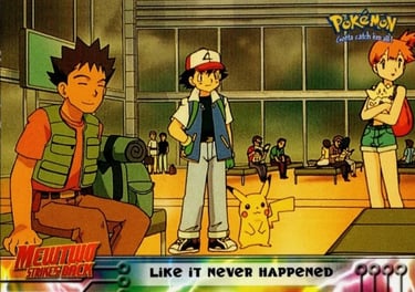 40 Like It Never Happened Topps Pokémon The First Movie