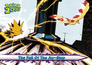 40 The Fail Of The Air-Ship Topps Pokémon The Movie 2000