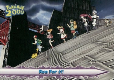 41 Run For it! Topps Pokémon The Movie 2000