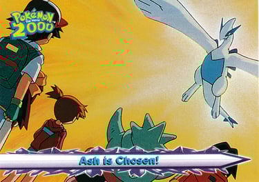 46 Ash is Chosen! Topps Pokémon The Movie 2000