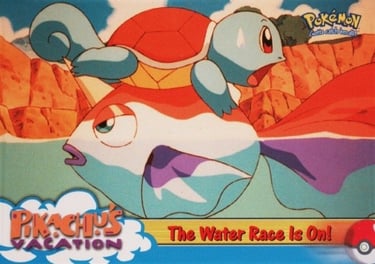 47 The Water Race is On! Topps Pokémon The First Movie