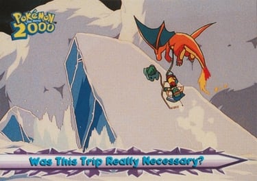 49 Was This Trip Really Necessary? Topps Pokémon The Movie 2000