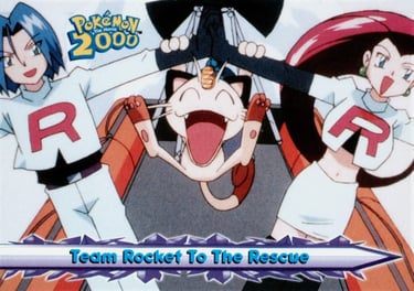 50 Team Rocket To The Rescue Topps Pokémon The Movie 2000