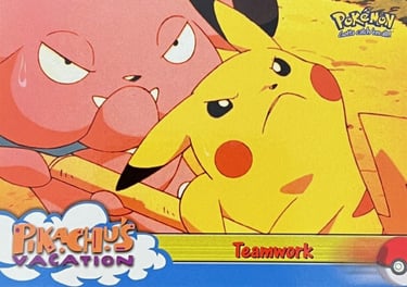 54 Teamwork Topps Pokémon The First Movie