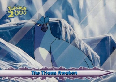 63 The Titans Awaken Topps Pokémon The Movie 2000