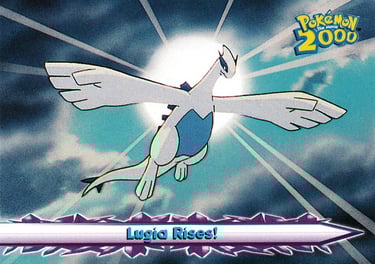 64 Lugia Rises! Topps Pokémon The Movie 2000