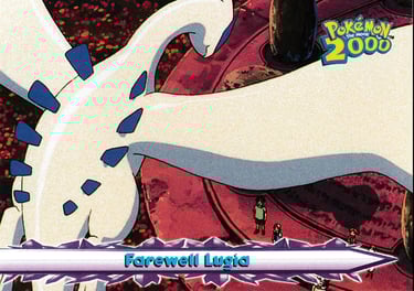 68 Farewell Lugia Topps Pokémon The Movie 2000