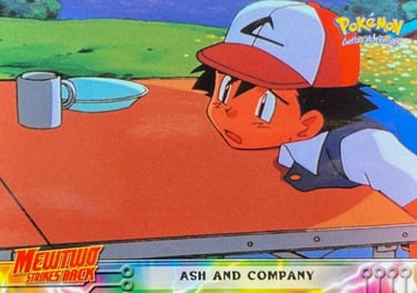 9 Ash And Company Topps Pokemon The First Movie