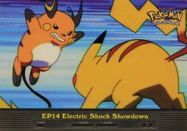EP14 Electric Shock Showdown Topps Pokémon series 2 US